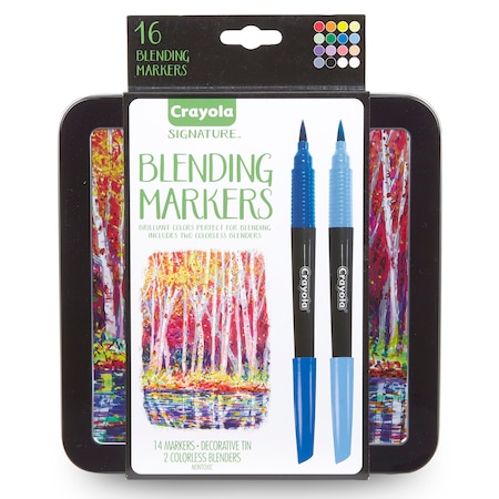 Crayola Signature Blending Markers, PK16 586502